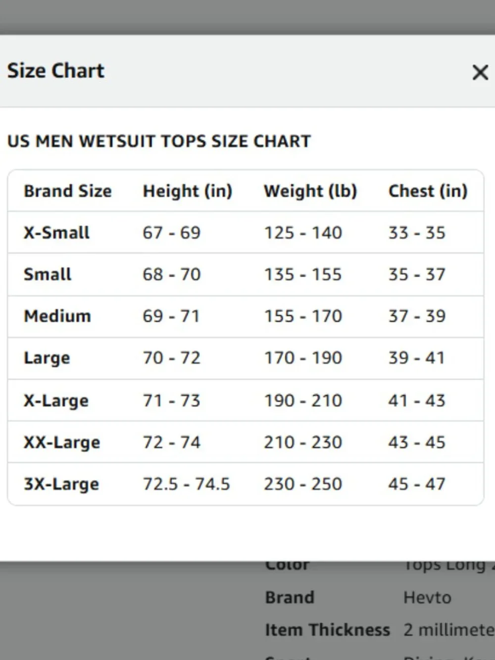 Hevto Men Wetsuit Tops short sleeve Vest 2mm Neoprene Med New Wet Suit for Water